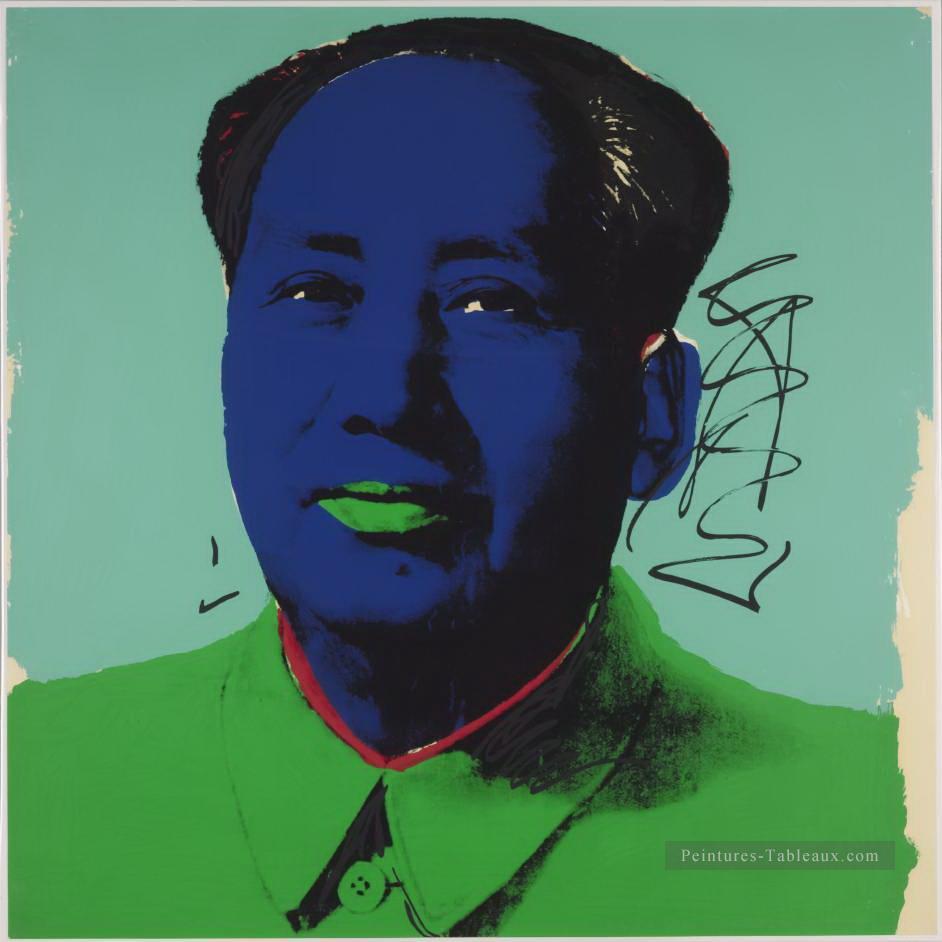 Mao Zedong 5 Andy Warhol Peintures à l'huile